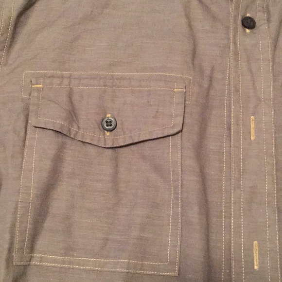 Banana Republic Gray Dress Shirt - Picture 2 of 4